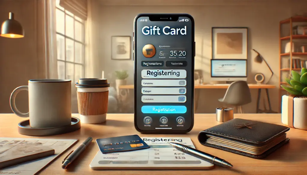 ギフトカードを利用した登録の注意点