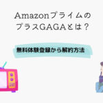 Amazon プラスGAGA