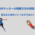 海外サッカー 視聴方法