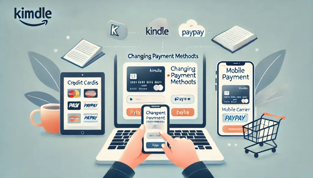 kindle unlimited 支払い方法変更ガイド