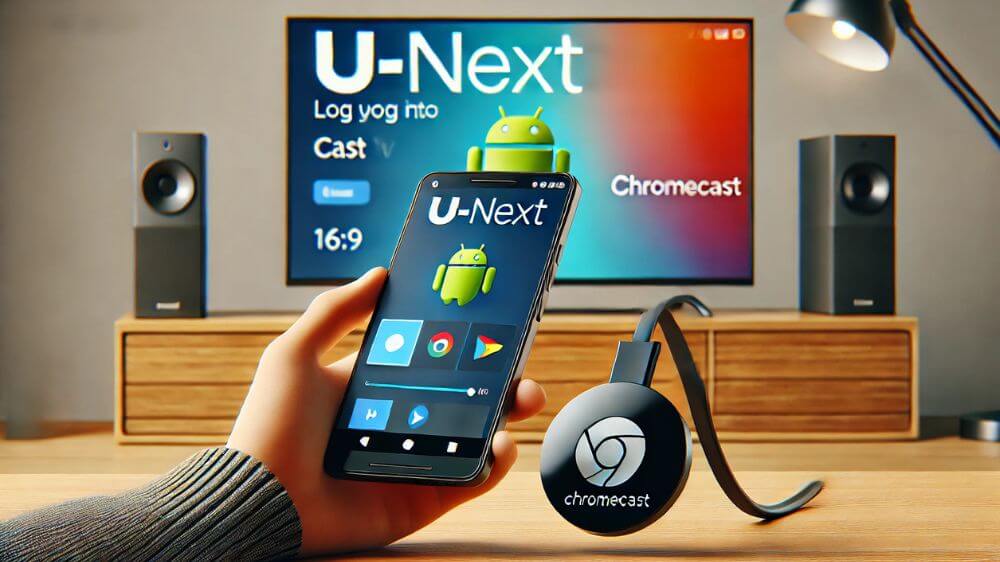 U-NEXT Androidデバイスを使ってログインする方法