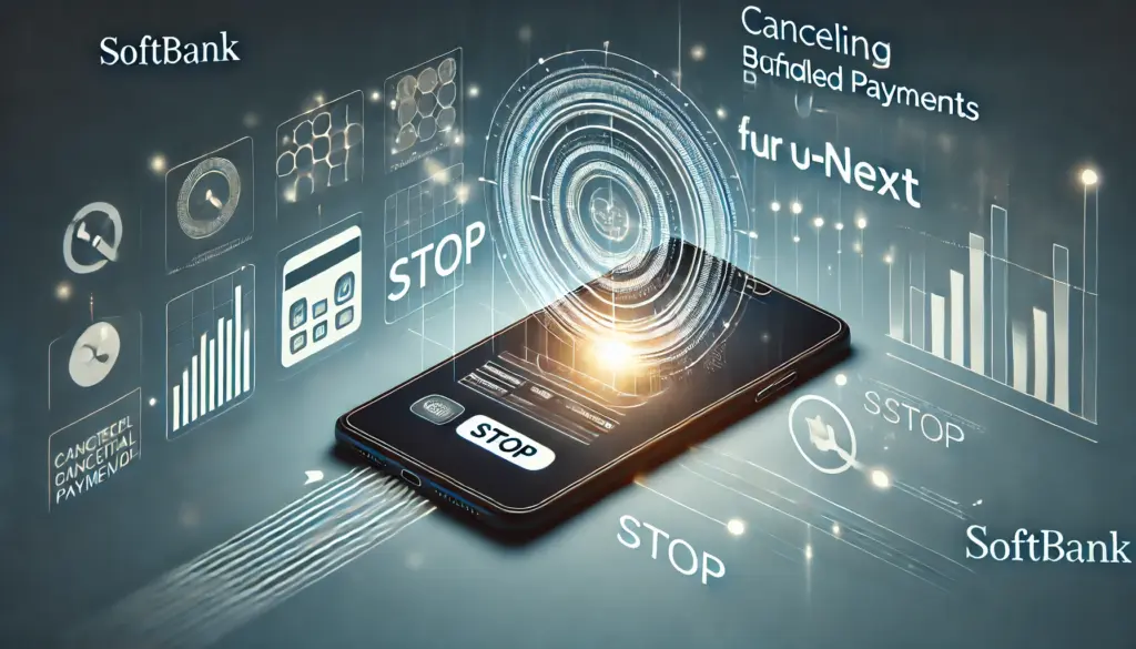 U-NEXTのソフトバンクまとめて支払いの解約方法
