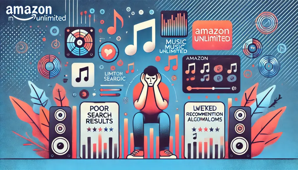 Amazon Music Unlimitedの欠点は何ですか？