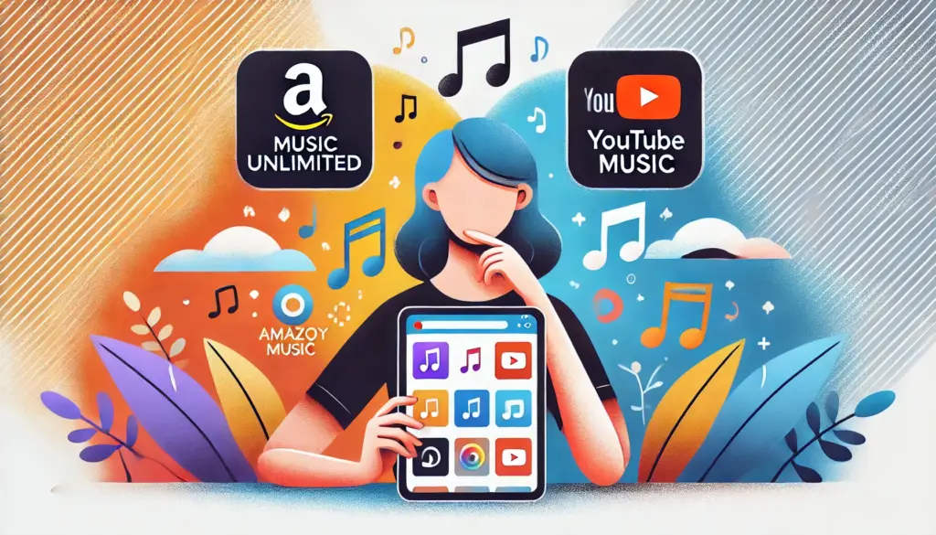 amazon music unlimited youtube music 比較ポイント