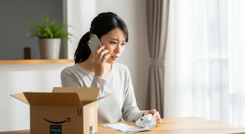 Amazonで本日到着予定が届かない時の対処法