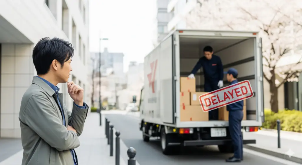 なぜamazonで輸送中の荷物が遅延していますと表示される？