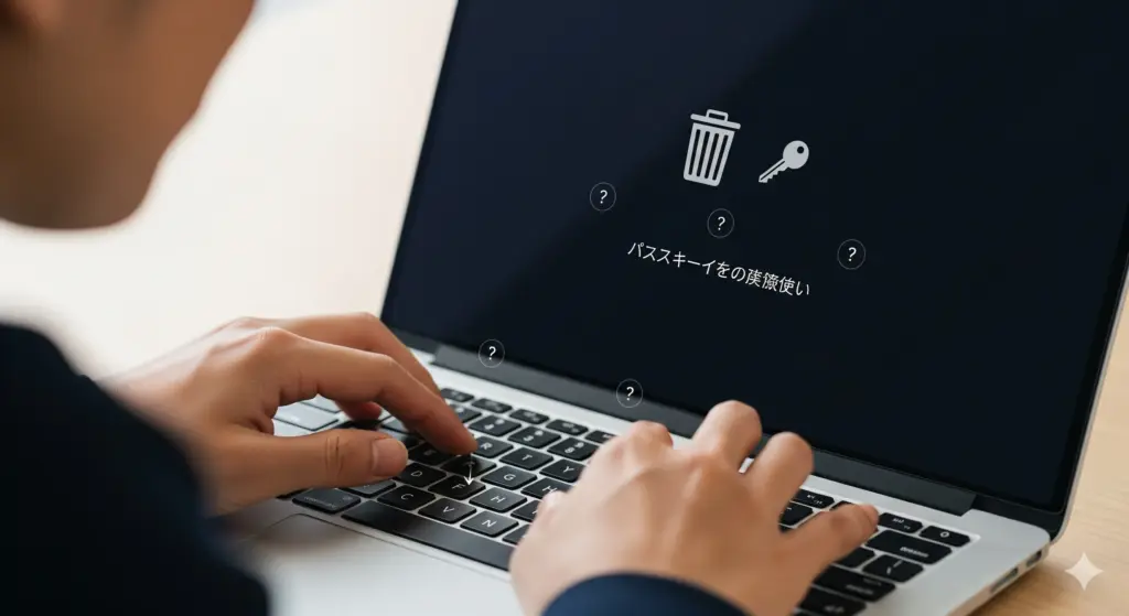 amazonのパスキー削除方法と関連する疑問