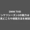 DMM TVのドンケツシーズン2の魅力は？見どころや視聴方法を解説