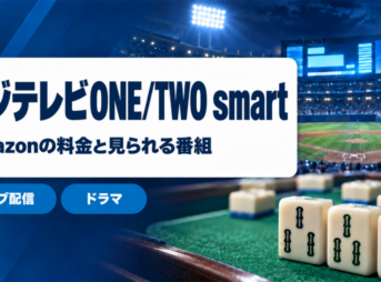 フジテレビONE/TWO smartの料金と見られる番組