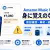 Amazon Music Unlimitedの身に覚えのない請求について、原因確認・解約・返金相談の流れを解説したイメージ